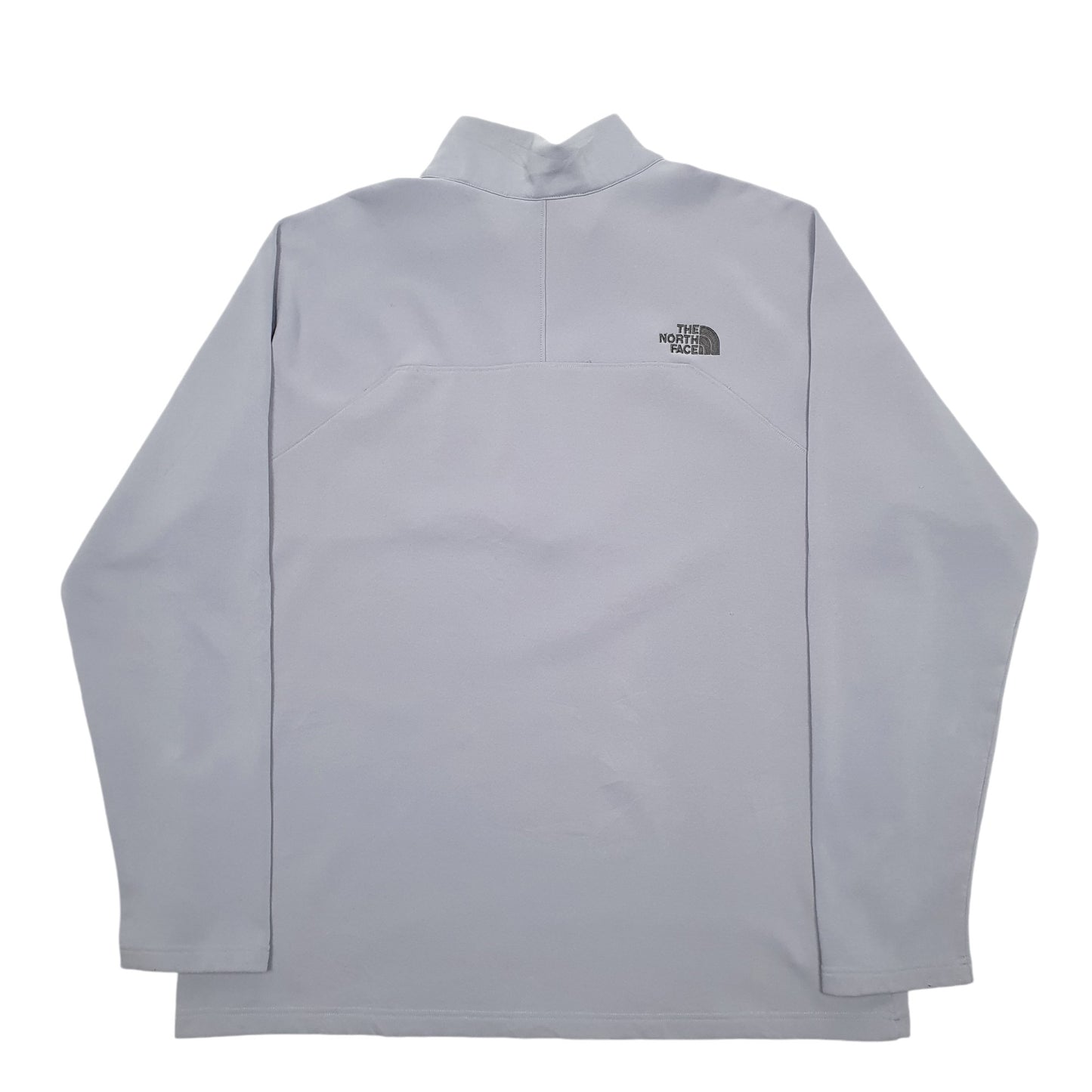 Mens Grey The North Face Active Thermal Quarter Zip Jumper