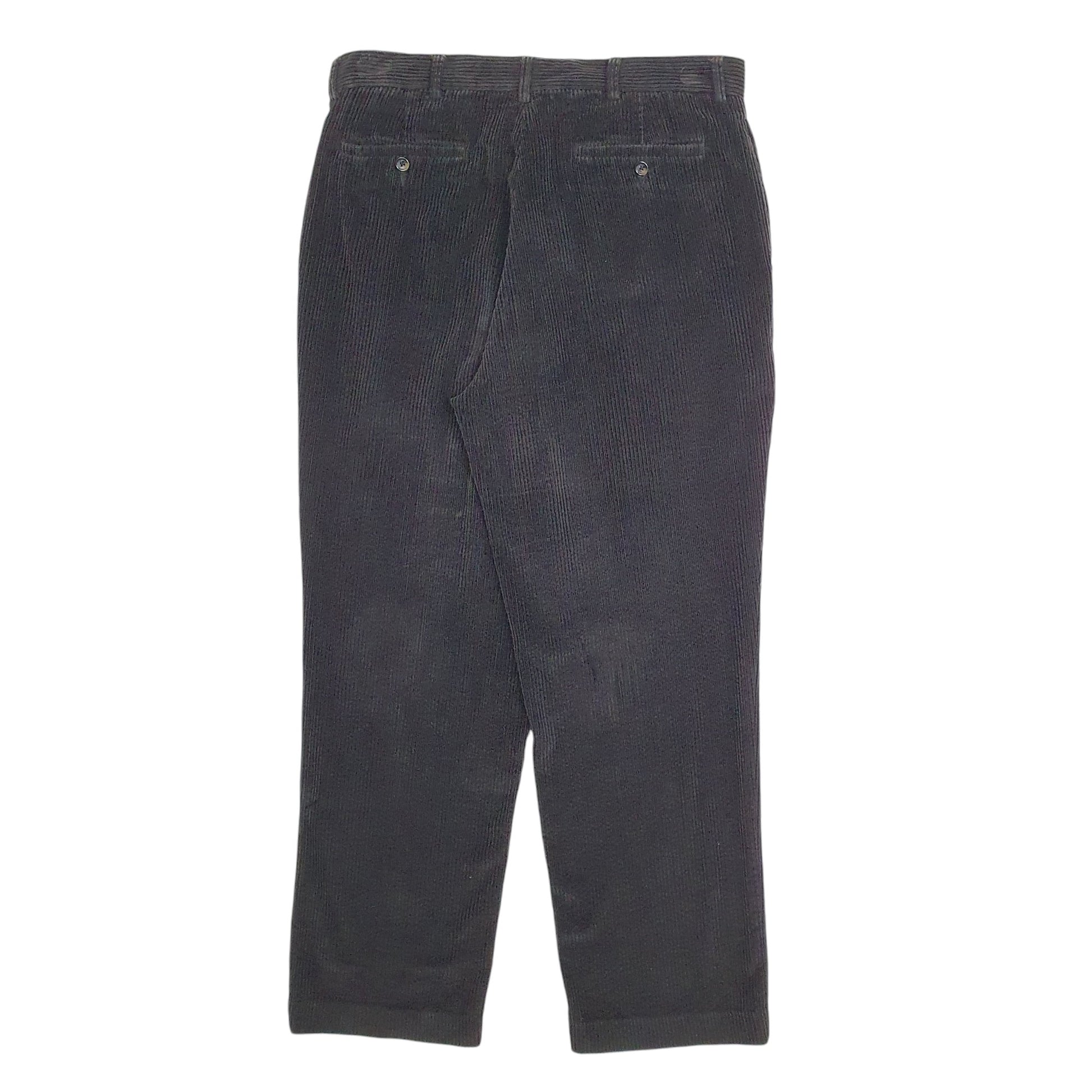 Mens Black Nautica  Corduroy Trousers