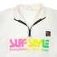 Mens White Surf Style Interplanetary Body Gear  Coat