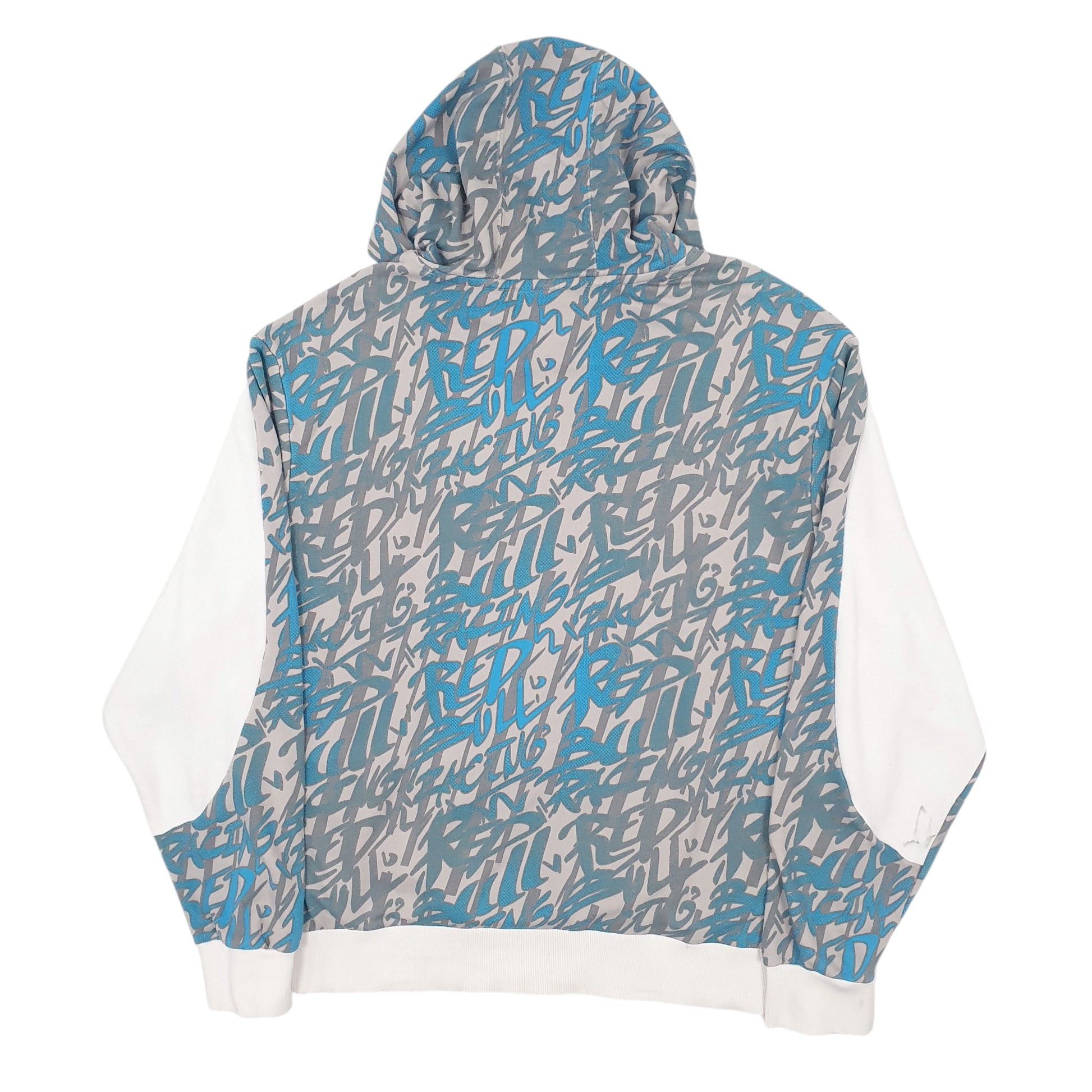 Mens White Puma Red Bull Racing F1 Hoodie Jumper