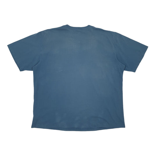 Mens Blue Carhartt  Short Sleeve T Shirt