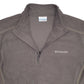 Mens Grey Columbia Sportswear  Quarter Zip Jumper