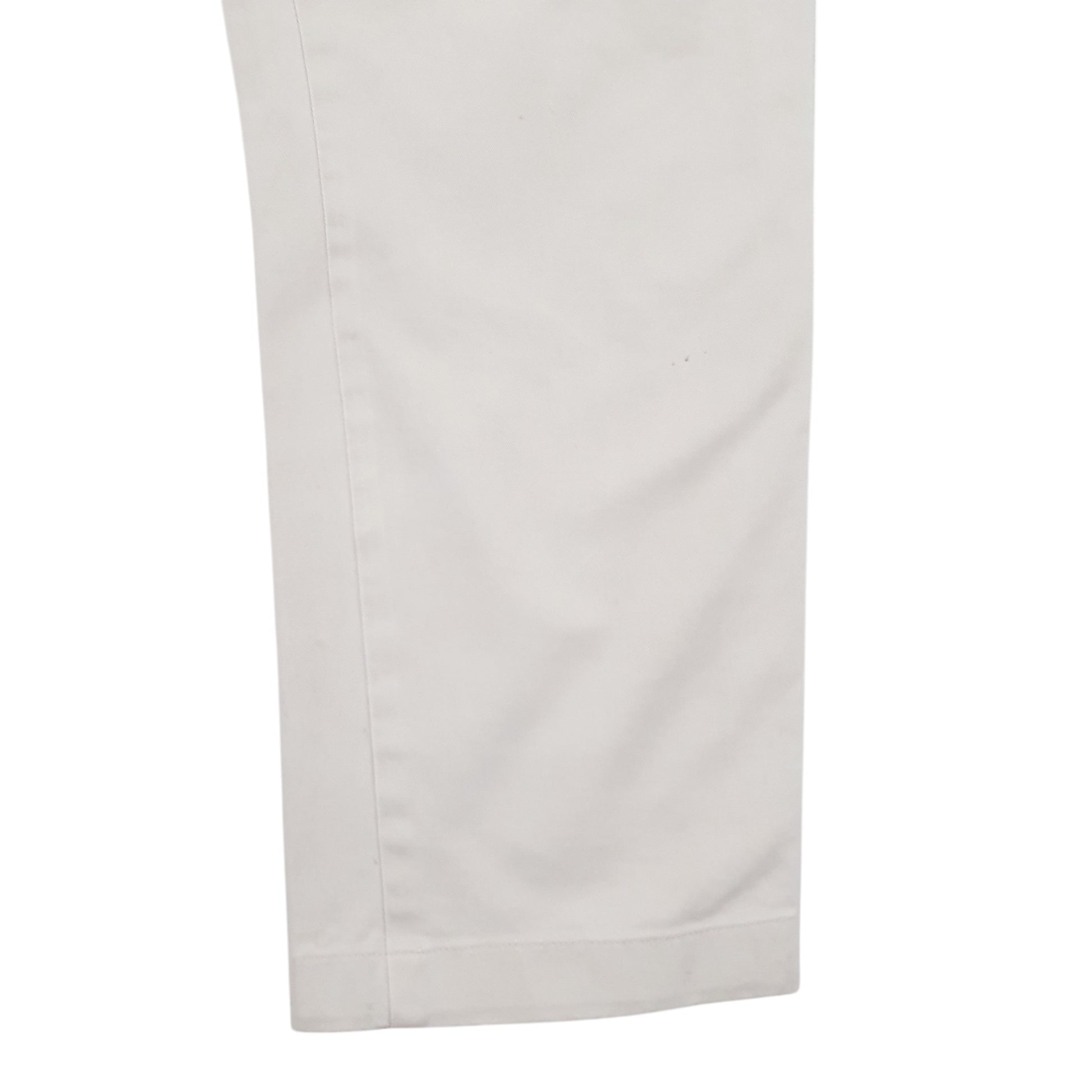 Mens Cream US Polo Assn Capri Chino Trousers