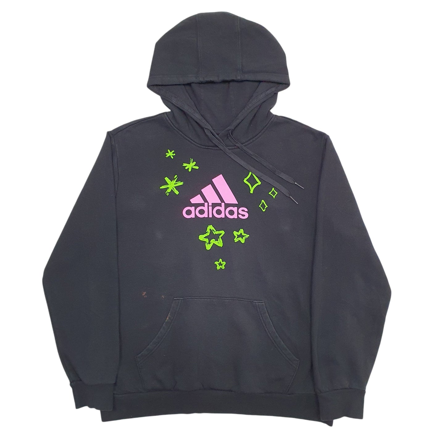 Womens Black Adidas  Hoodie Jumper
