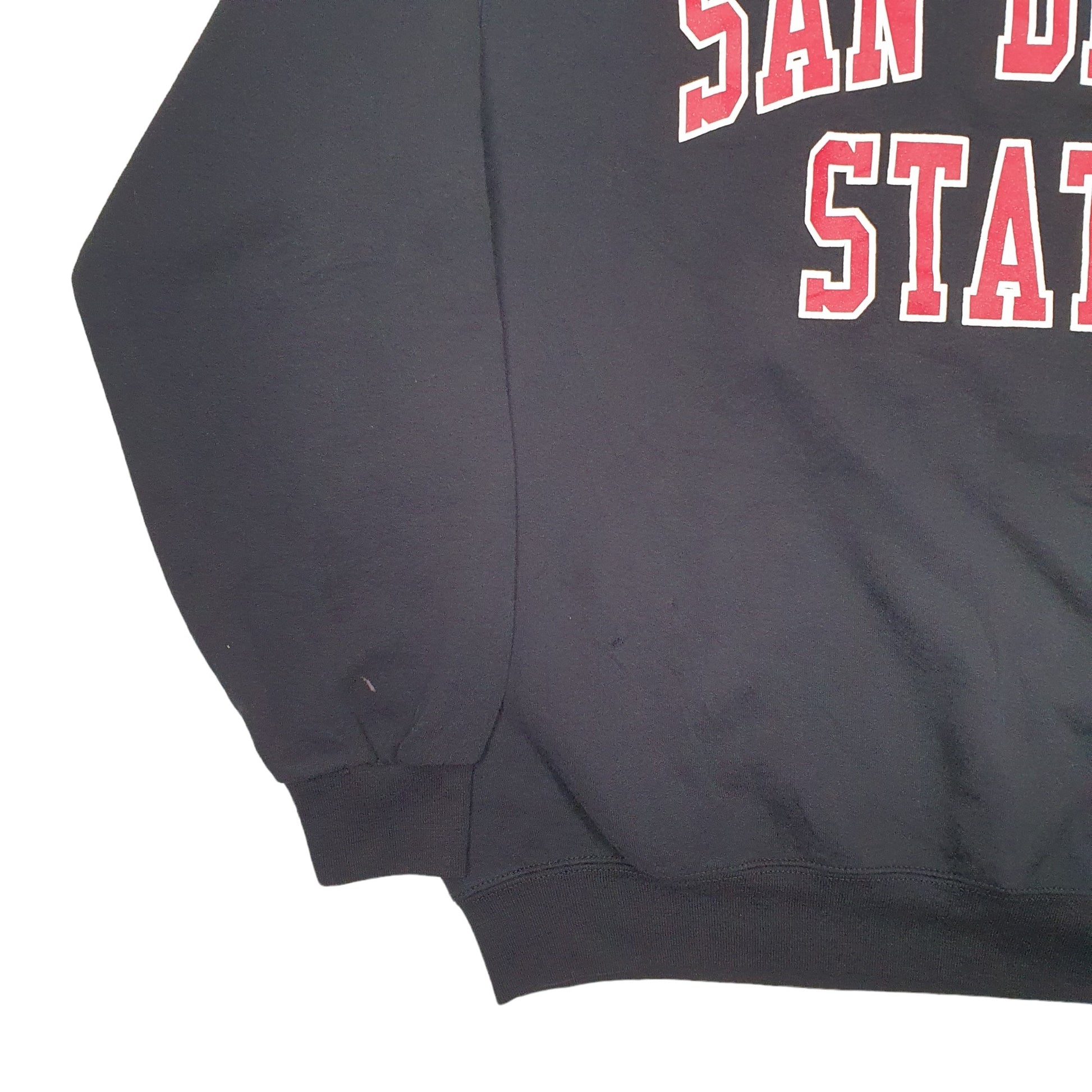 Mens Black Champion San Diego USA College Crewneck Jumper