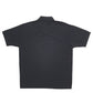 Mens Black Lacoste  Short Sleeve Polo Shirt