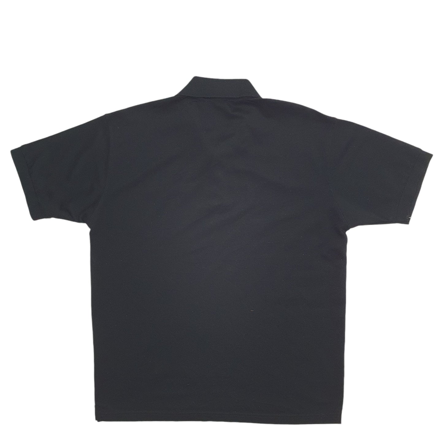Mens Black Lacoste  Short Sleeve Polo Shirt