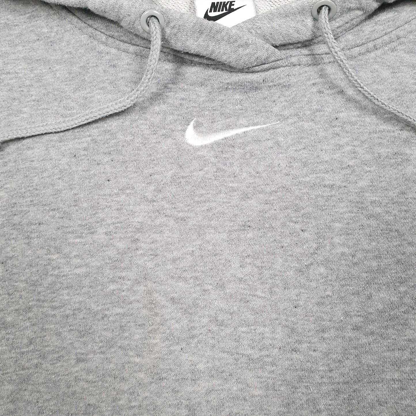 Mens Grey Nike Baggy Oversized Hoodie Jumper
