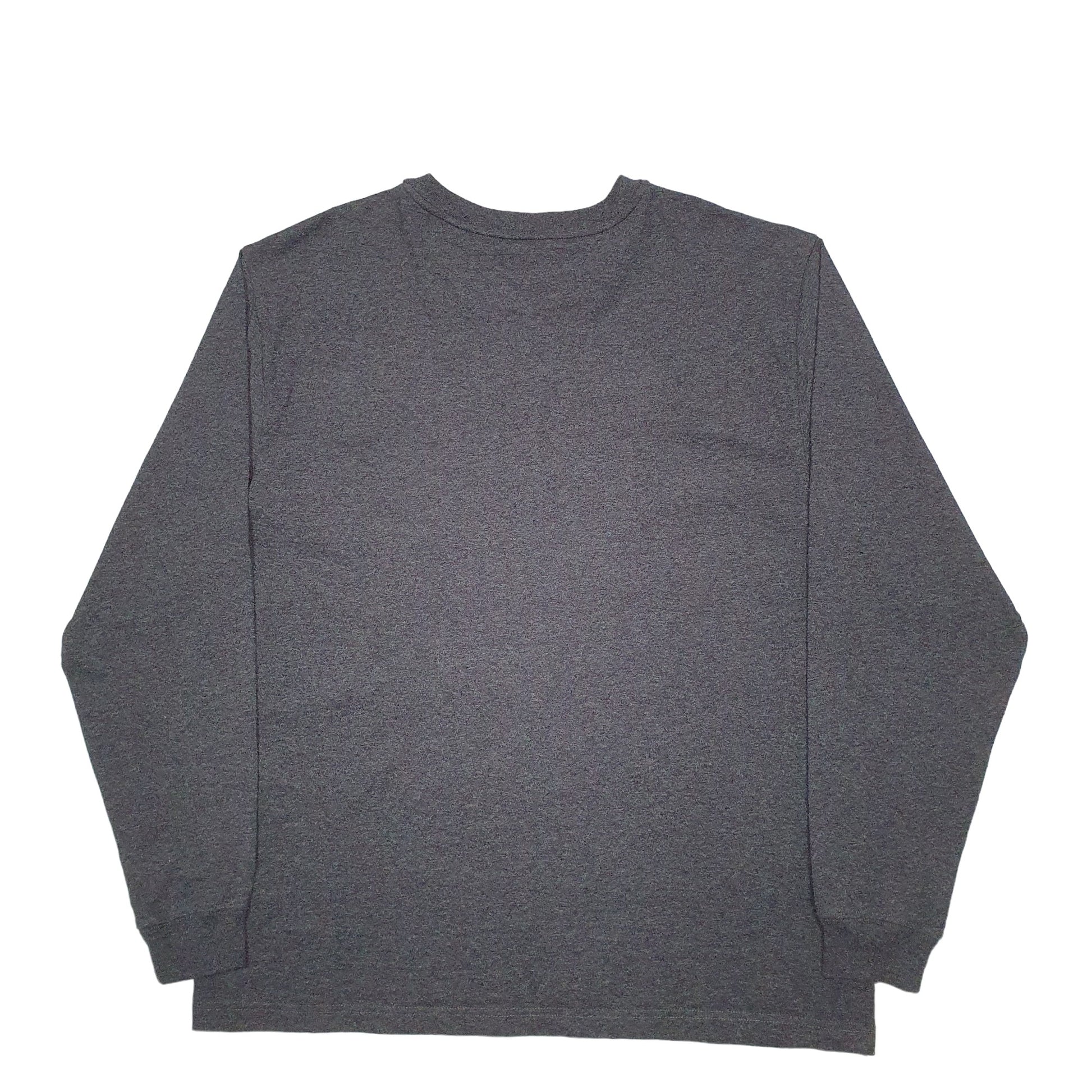 Mens Grey Carhartt  Long Sleeve T Shirt