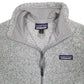 Womens Grey Patagonia Better Sweater Quarter Zip Jumper