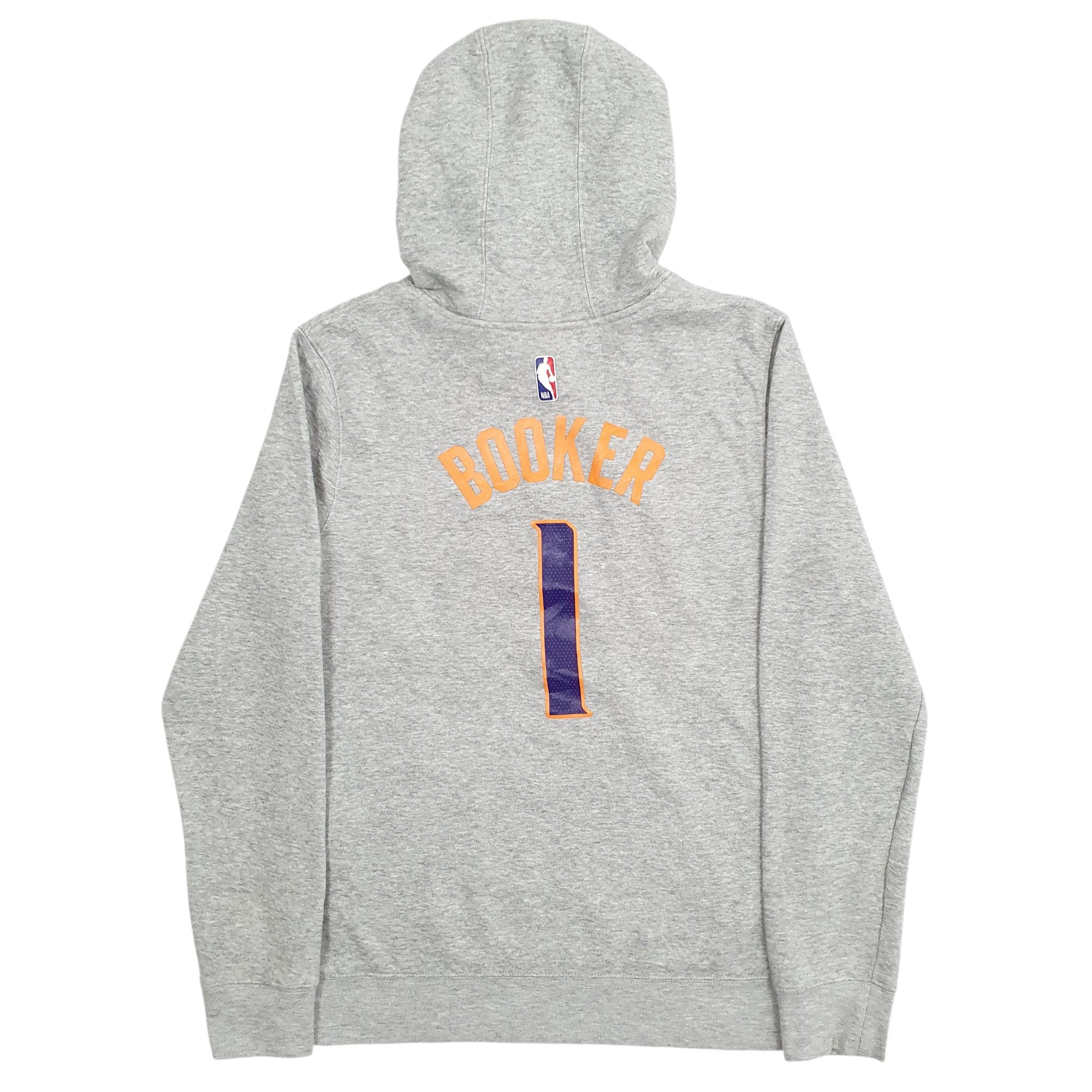 Mens Nike White Hoodie NBA Phoenix Suns Booker 1 Jumper XS Bundl Clothing