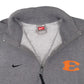 Mens Grey Nike Vintage 2000s Quarter Zip Jumper