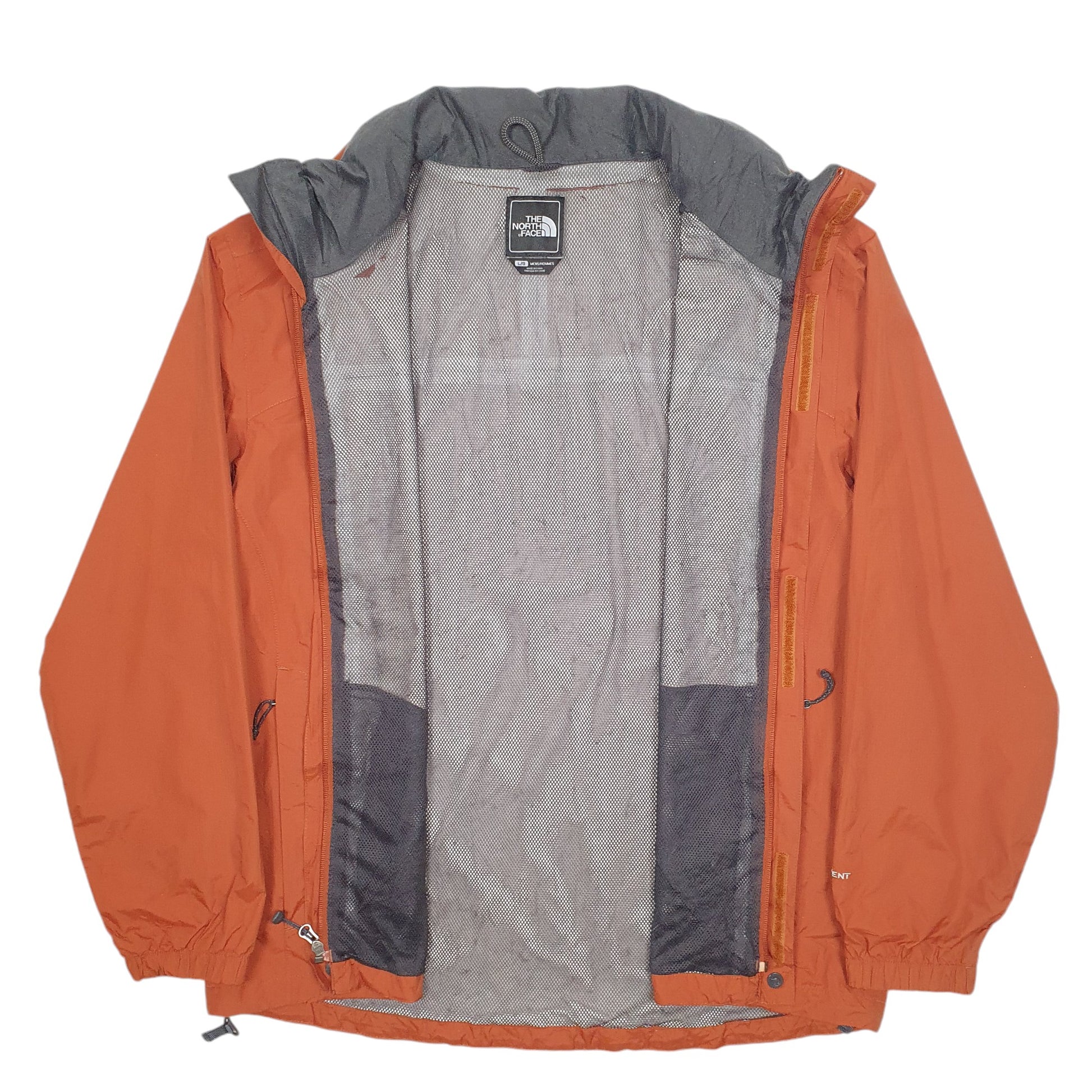 Mens Orange The North Face Windbreaker Raincoat Jacket  Coat