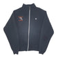 Mens Navy Champion Mediapolis Football Full Zip Jumper