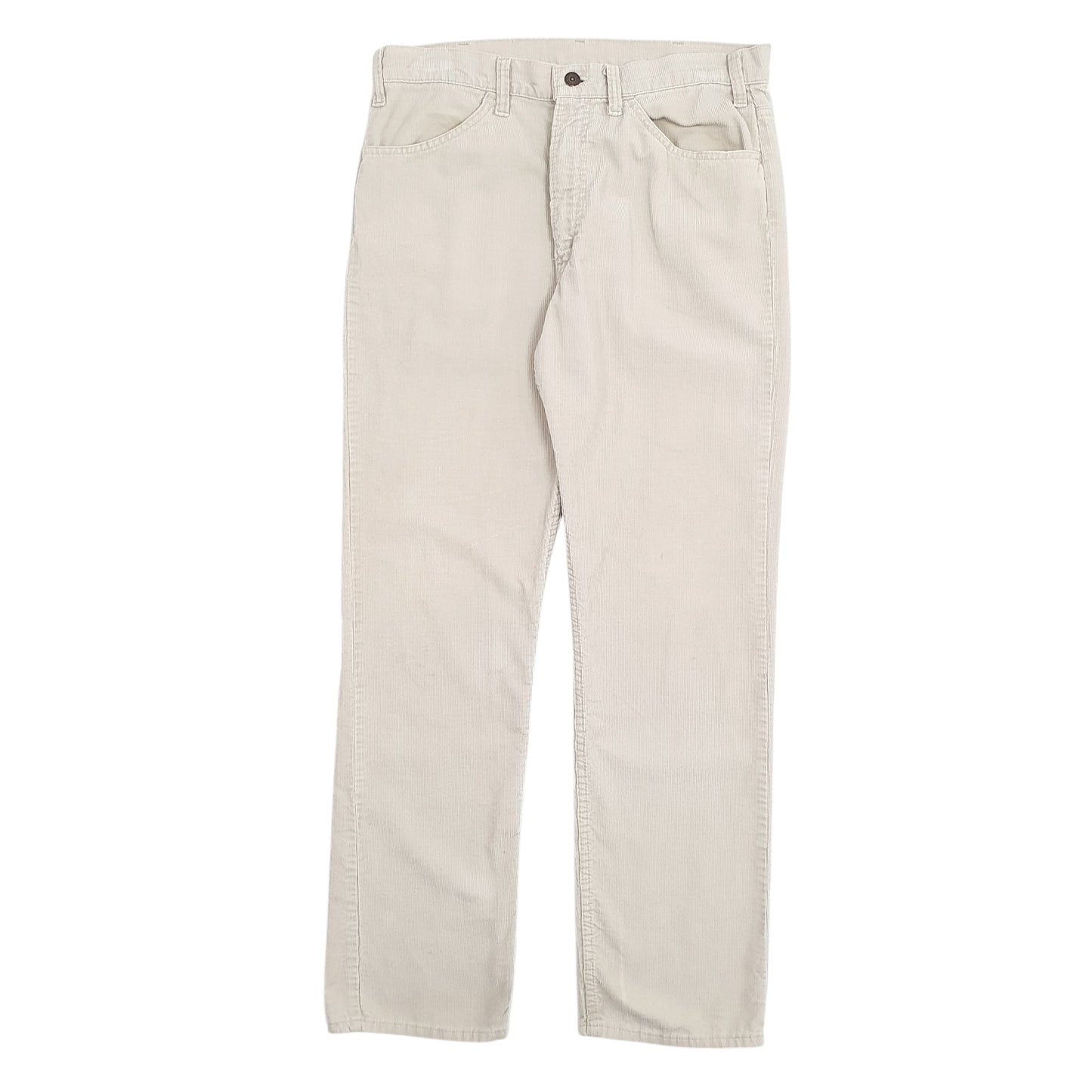 Mens Cream Levis  Carpenter Trousers