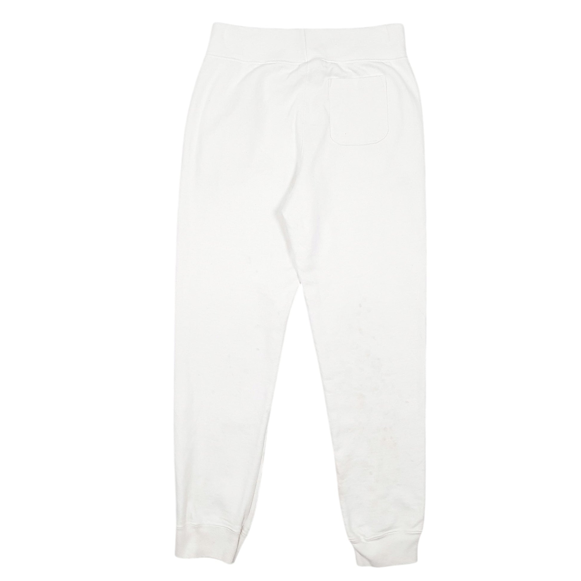 Mens White Champion  Jogger Trousers