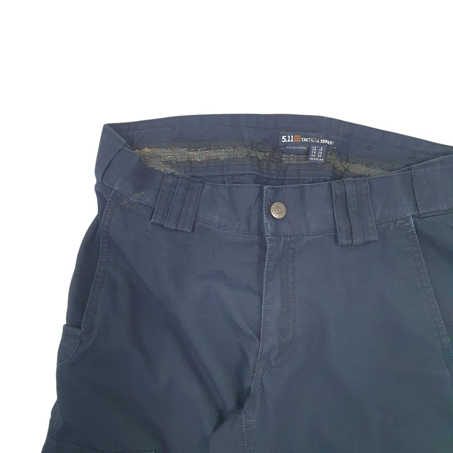 Womens Navy 5.11 Tactical Workwear Cargo Trousers