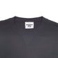Mens Black Lee Short Sleeve Crewneck Jumper