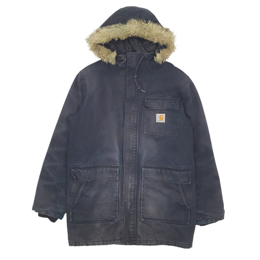 Mens Black Carhartt Coat