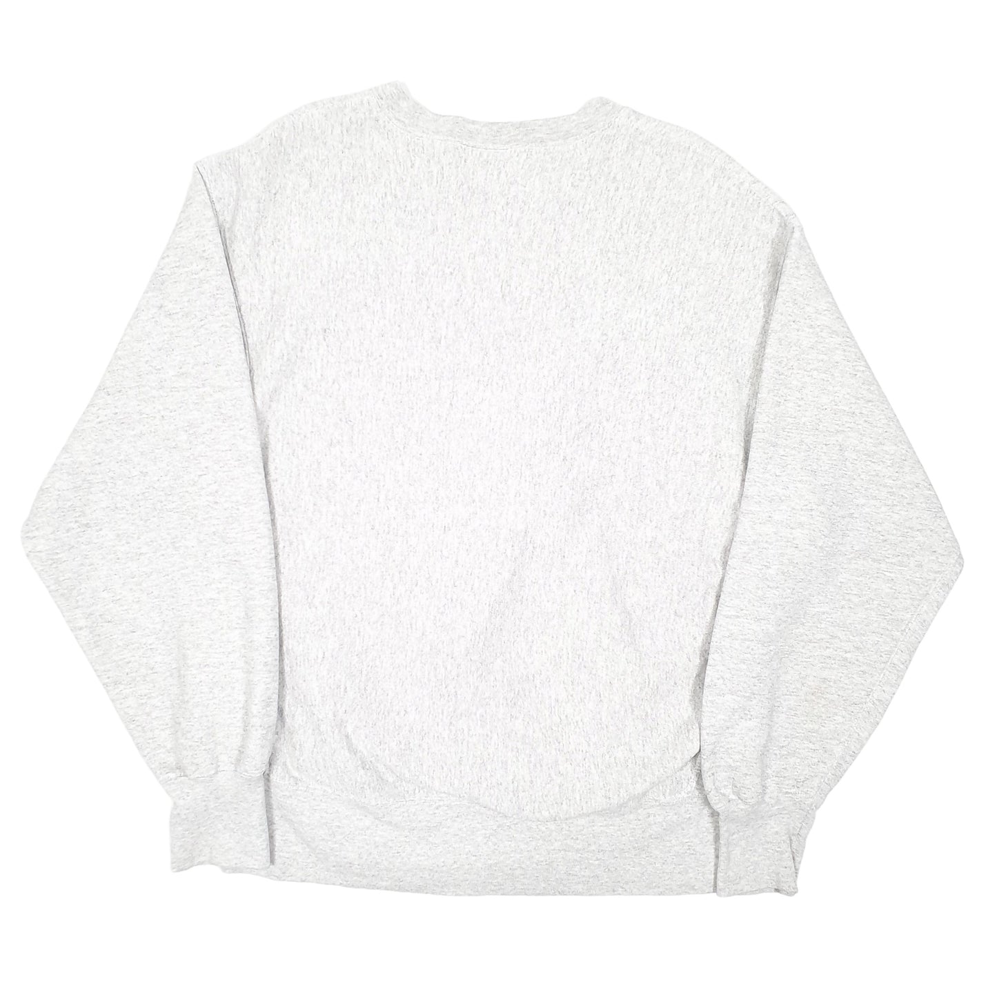 Mens Grey Lee Vintage Crossgrain Cheesecake Factory Reverse Weave Crewneck Jumper