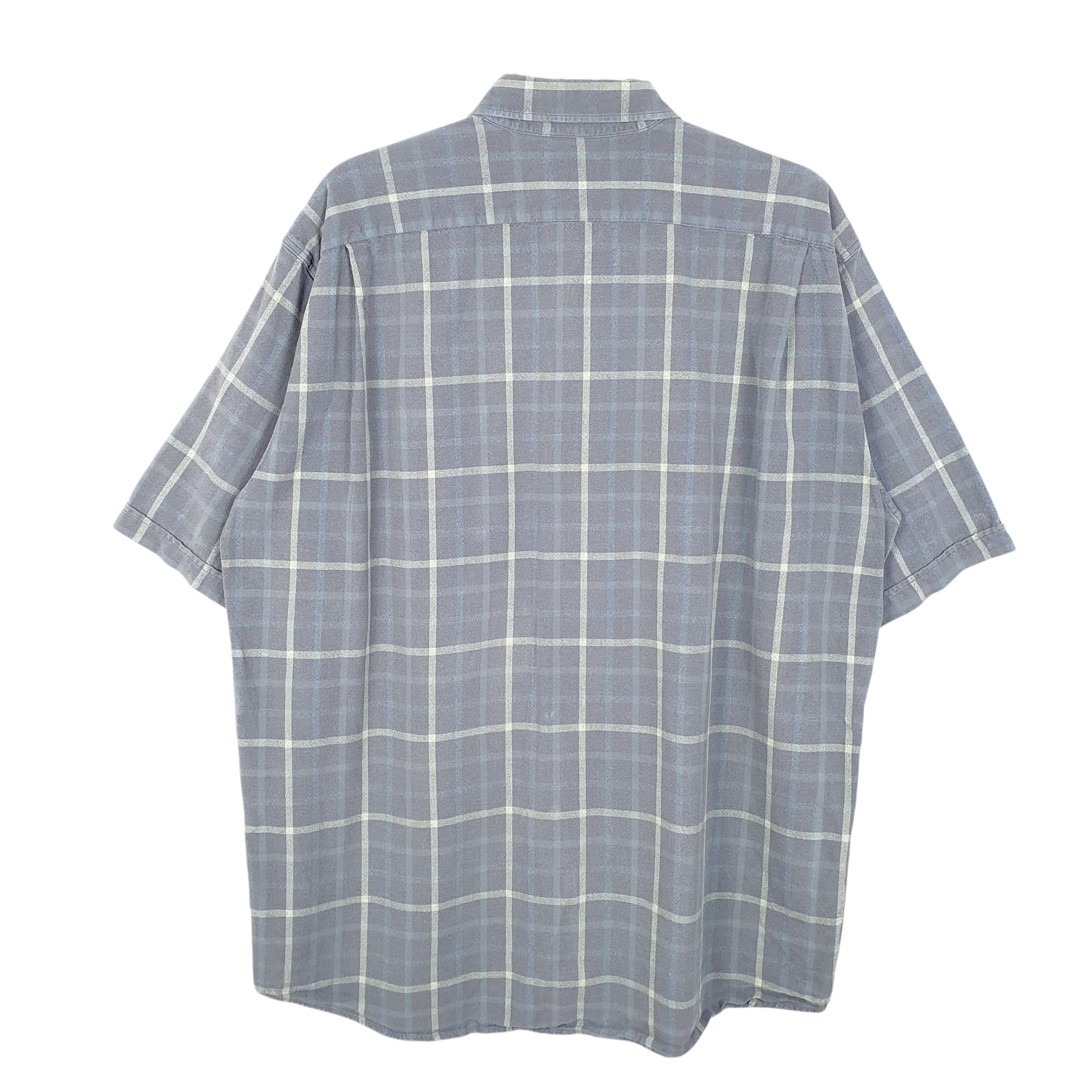 Mens Navy Lacoste  Short Sleeve Shirt