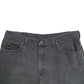 Mens Black Lee  Denim Shorts