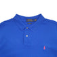 Mens Blue Polo Ralph Lauren Classic Fit Short Sleeve Polo Shirt