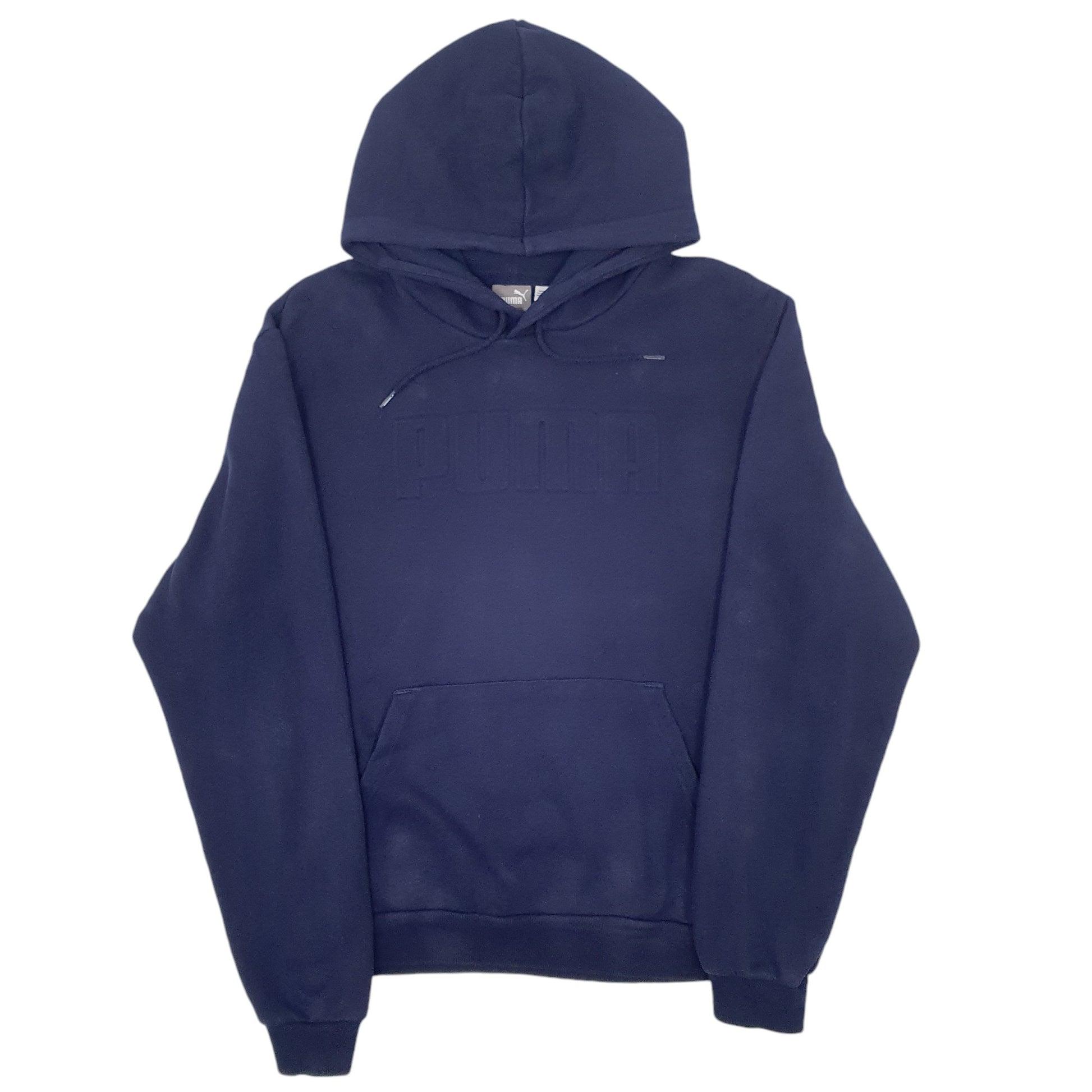 Mens Navy Puma  Hoodie Jumper
