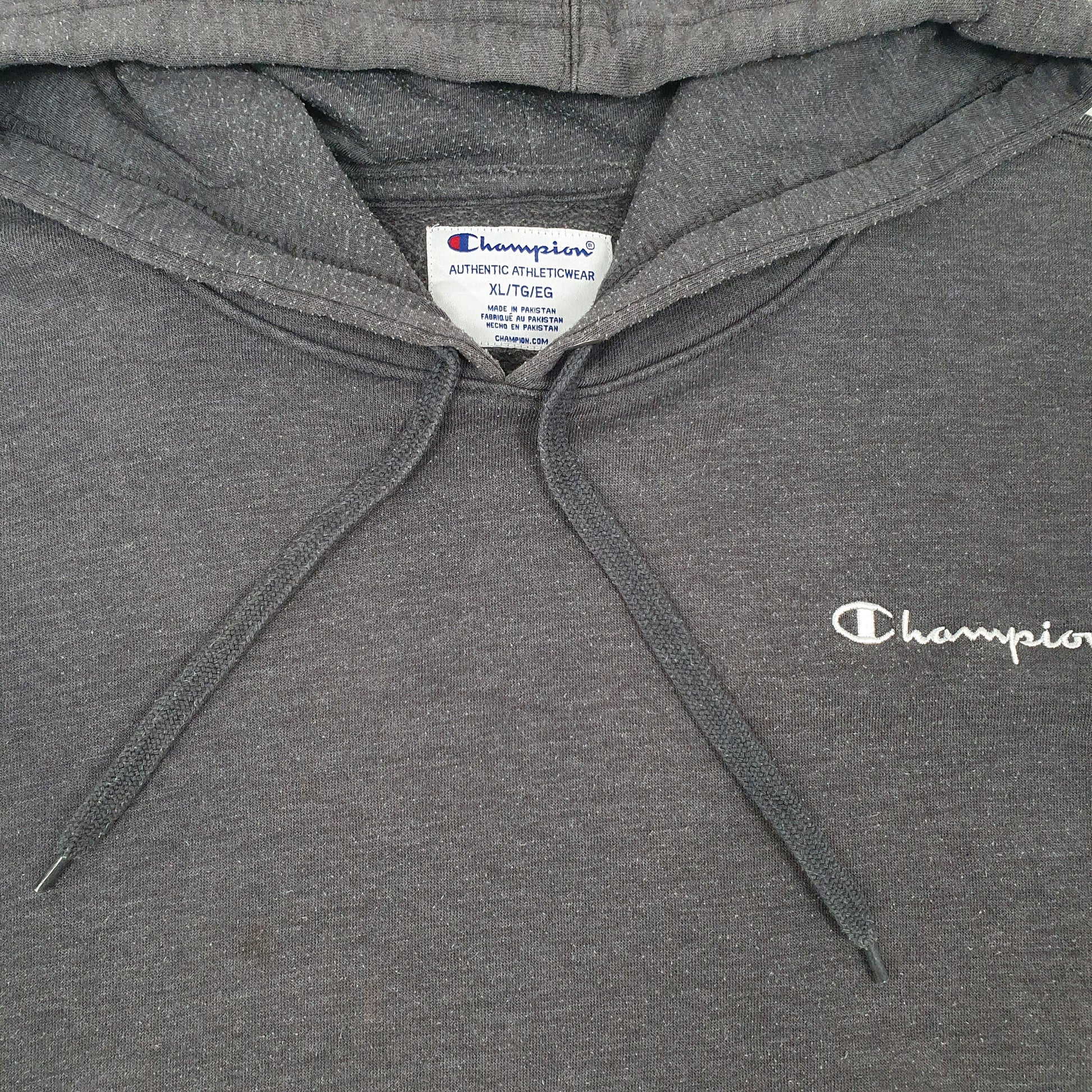 Mens Grey Champion  Hoodie Jumper