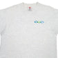 Mens Grey TYR Single Stitch Vintage 90s Short Sleeve T Shirt
