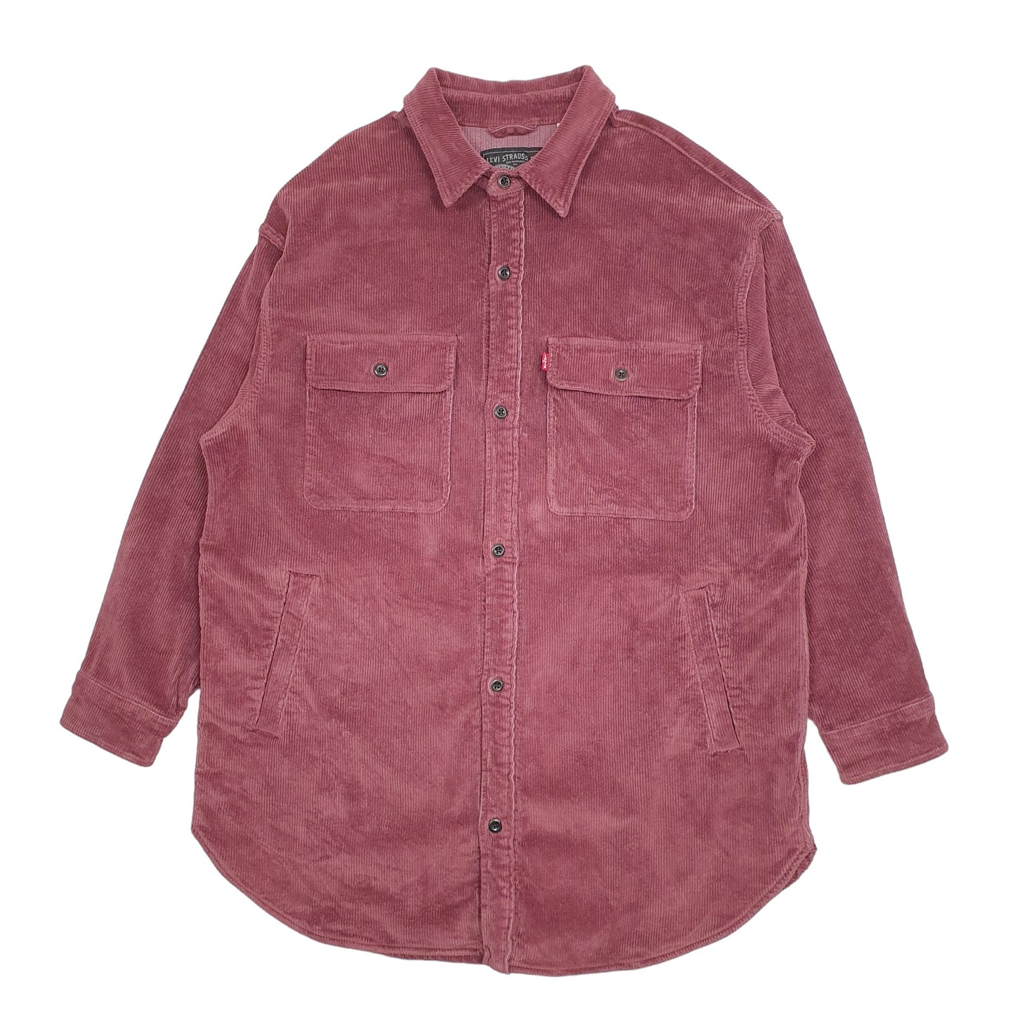 Mens Navy Levis Shacket Overshirt Jacket Long Sleeve Shirt