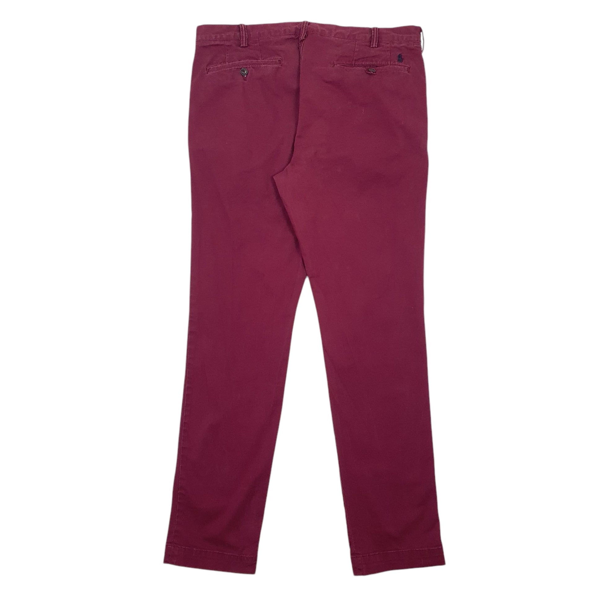 Mens Burgundy Polo Ralph Lauren  Chino Trousers