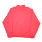 Mens Red Fruit Of The Loom Soft Spun Quarter Zip Jumper