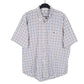 Mens White Lacoste  Short Sleeve Shirt
