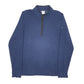 Mens Navy Nike Active Wear Quarter Zip Jumper