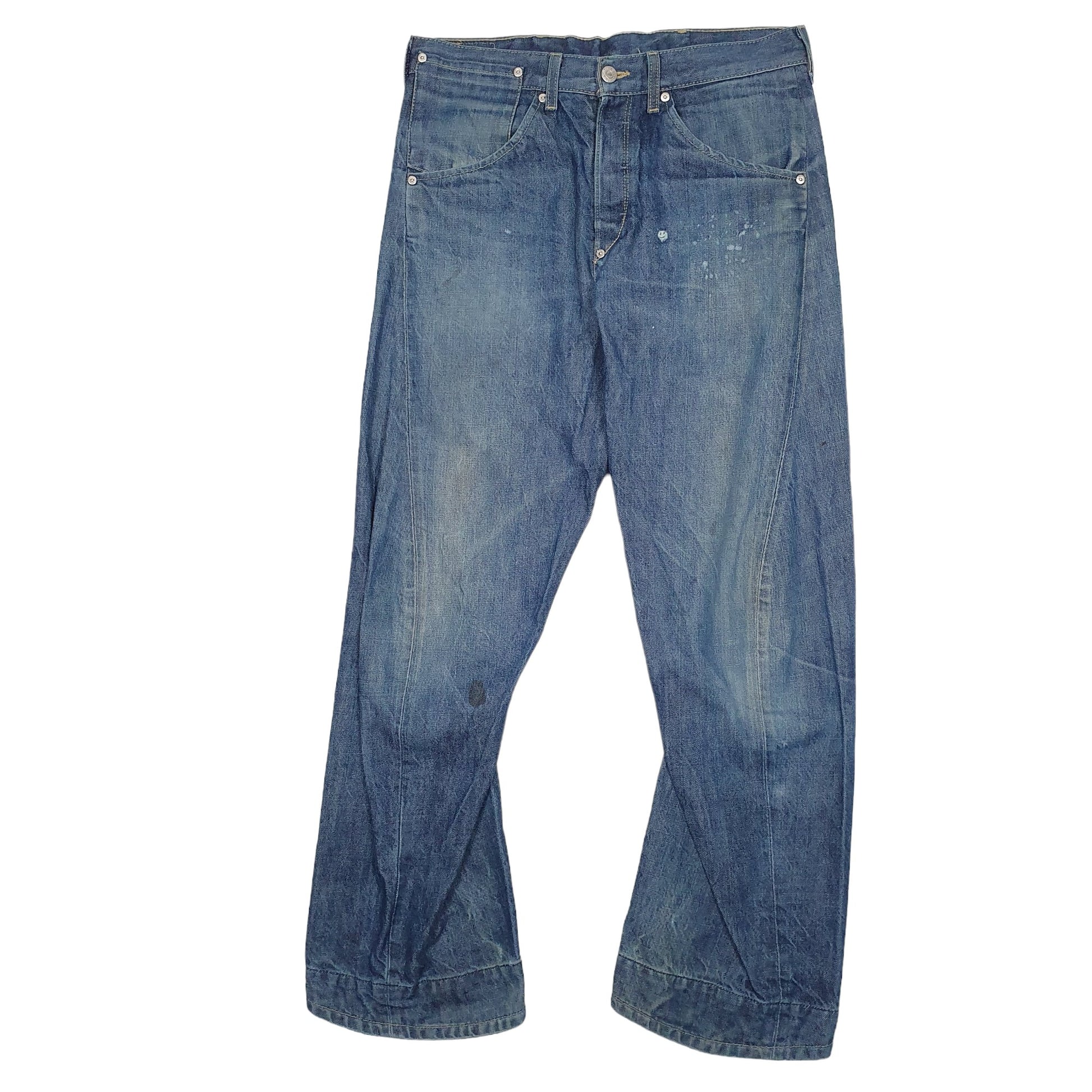 Mens Blue Levis Buckleback Twisted Casual JeansW32 L32