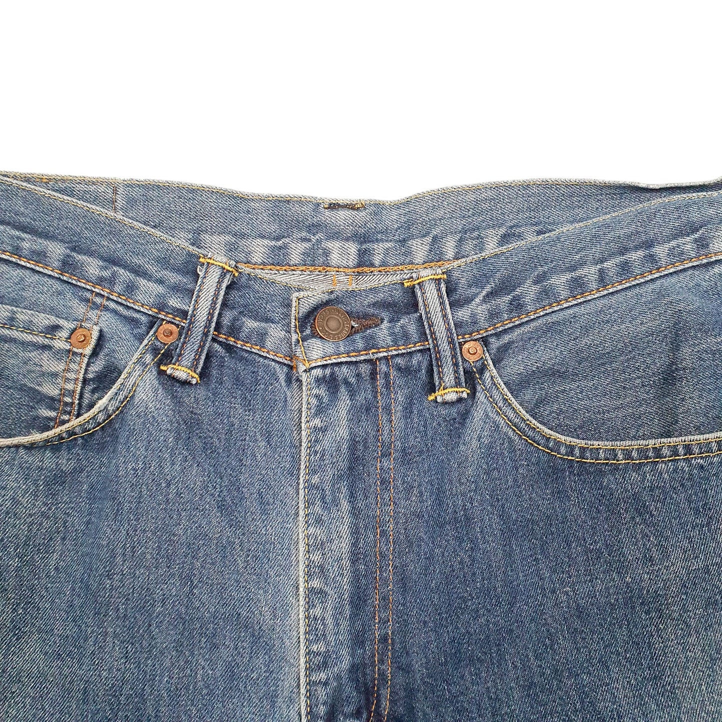 Mens Blue Levis  505 JeansW34 L32