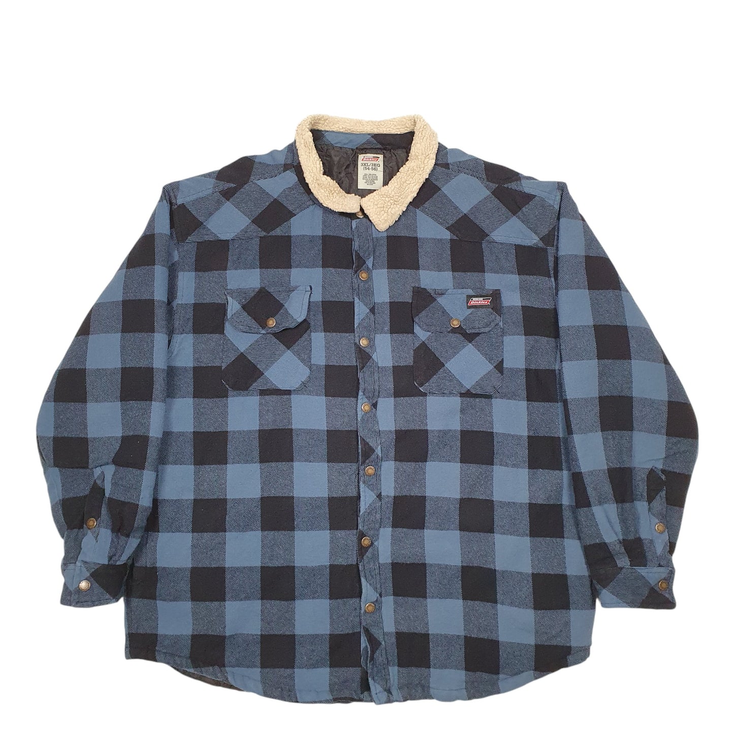 Mens Blue Dickies Shacket  Coat