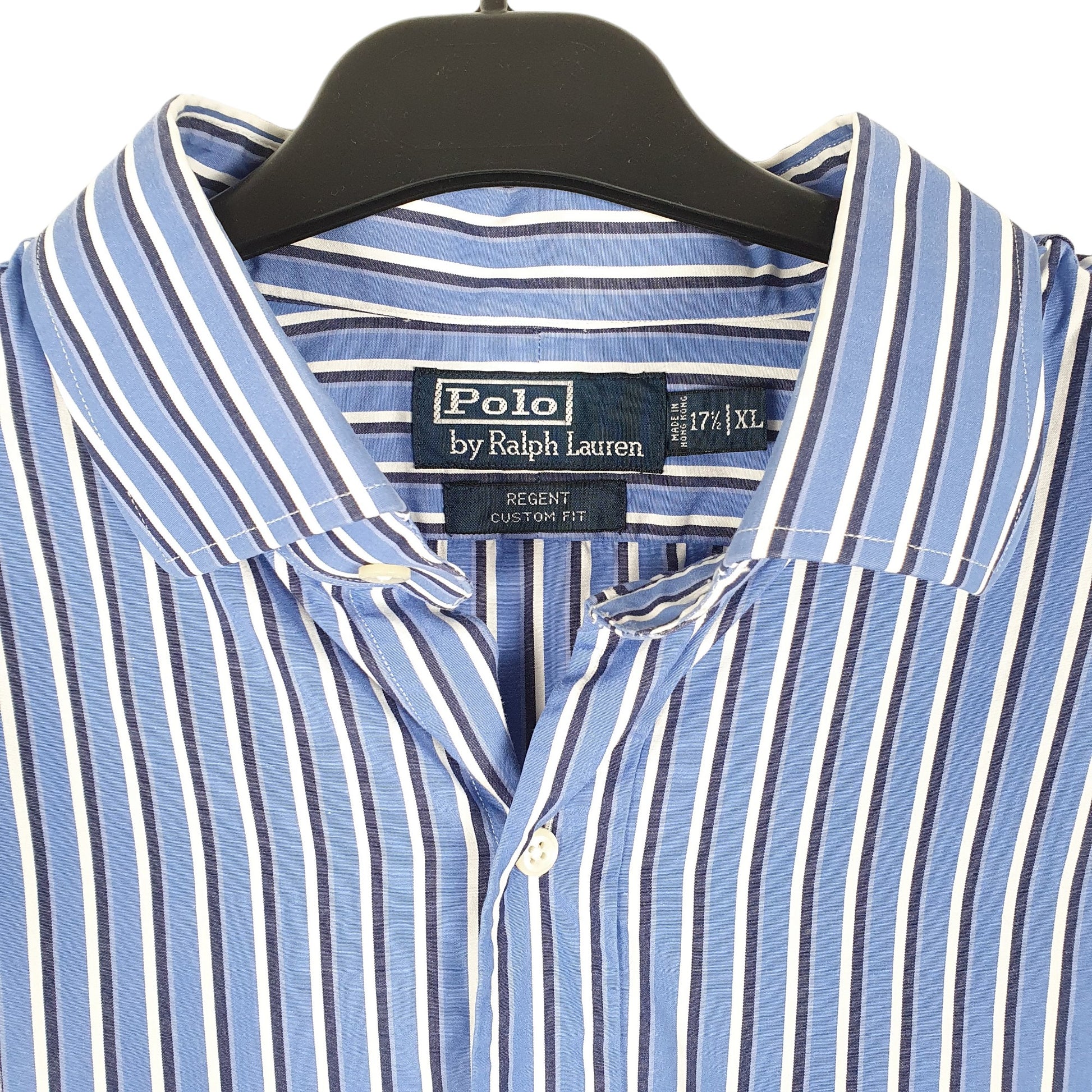 Mens Blue Polo Ralph Lauren Regent Long Sleeve Shirt