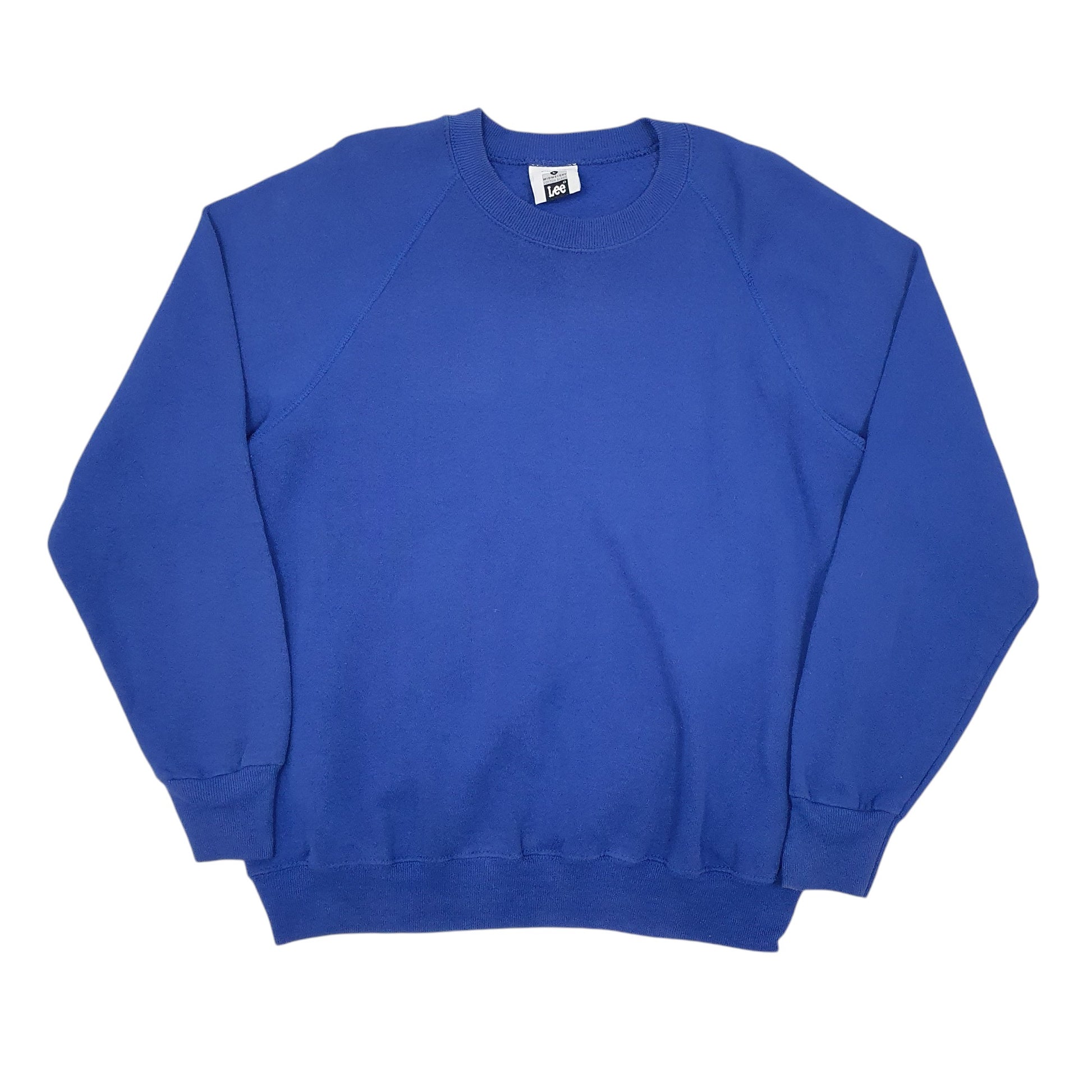 Mens Blue Lee Made In USA Crewneck Jumper