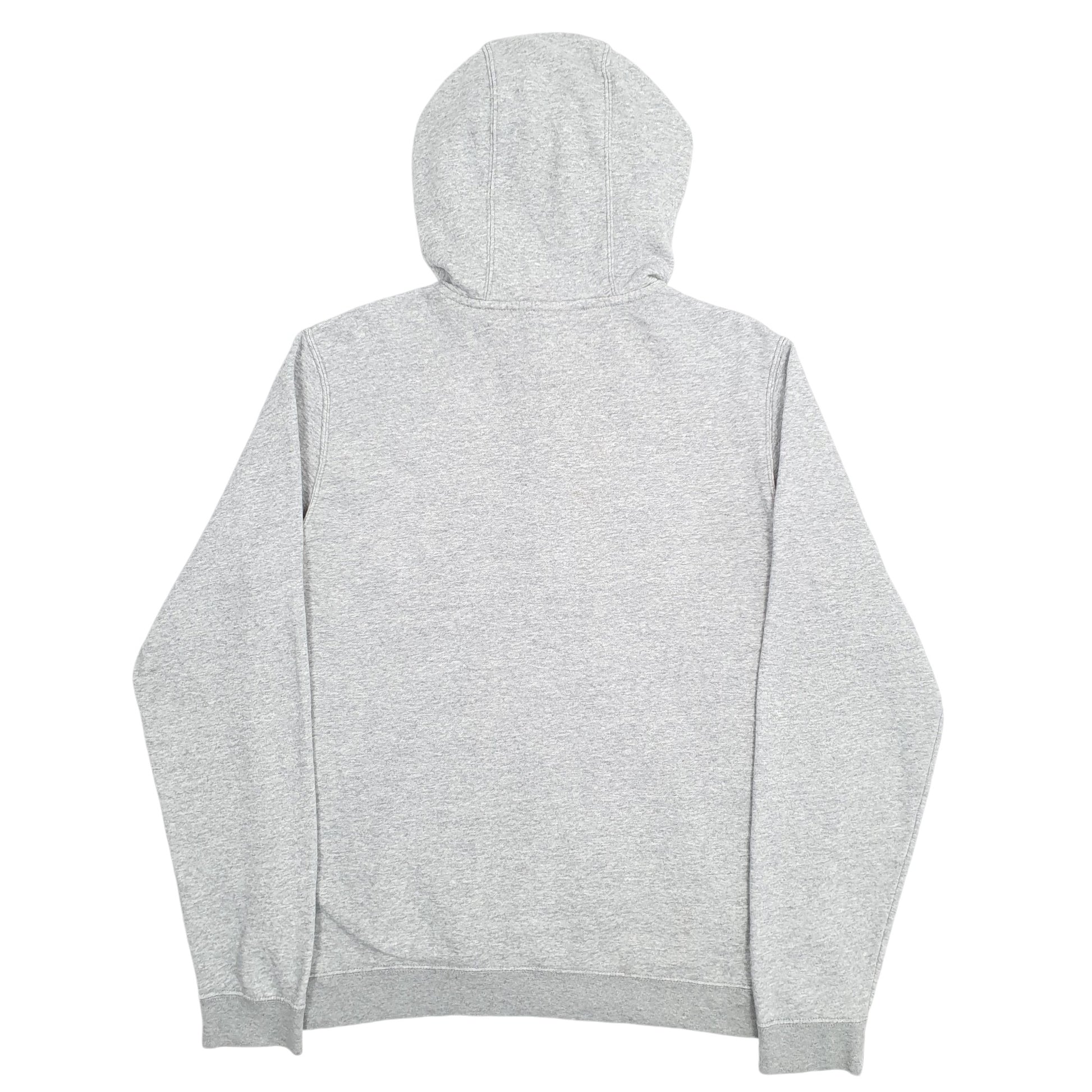 Mens Grey Nike Quarter Zip Hoodie Jumper