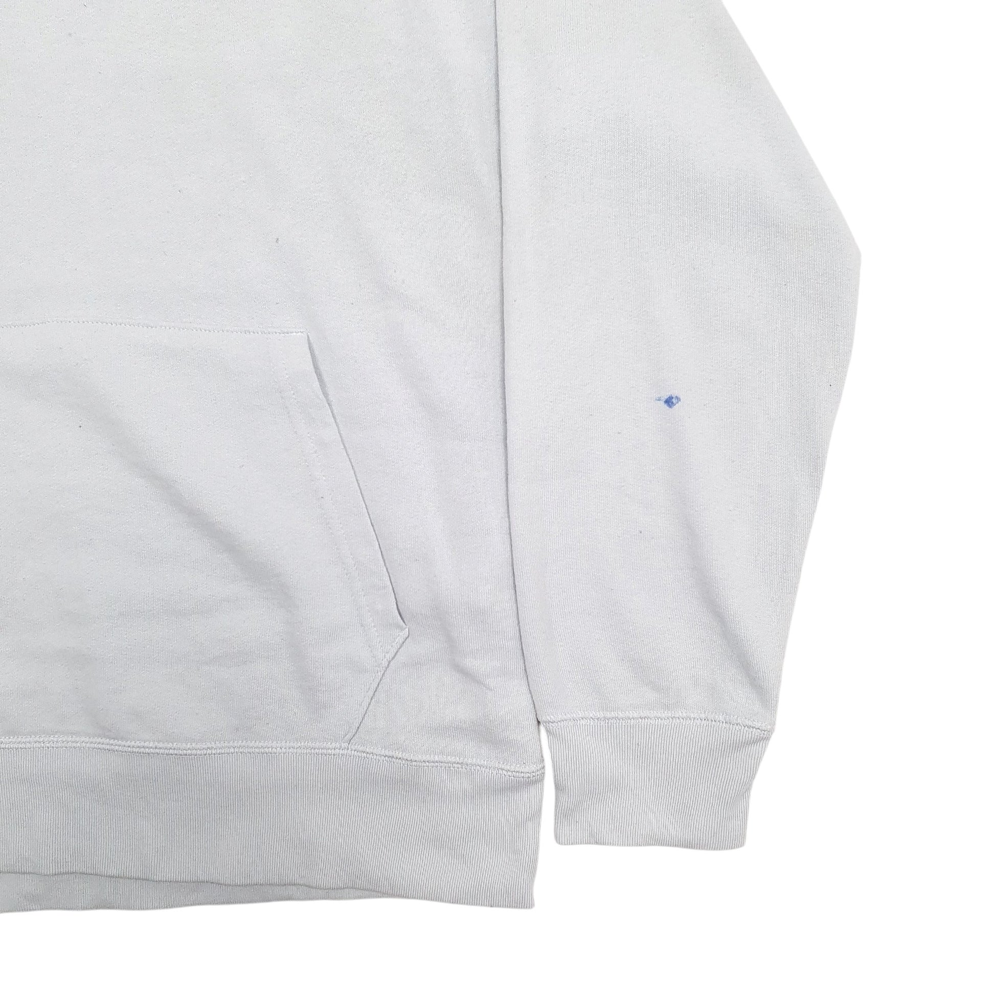 Mens Blue Levis Spellout Hoodie Jumper