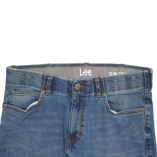 Mens Blue Lee  Slim JeansW34 L29