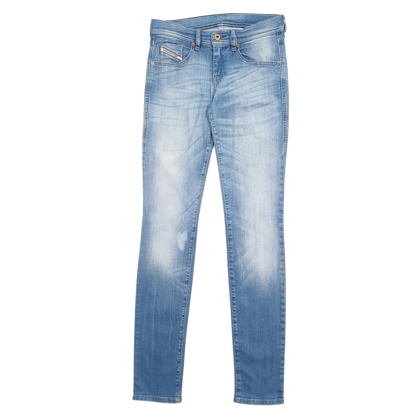 Womens Blue Diesel Stretch Fit Casual JeansW28 L32