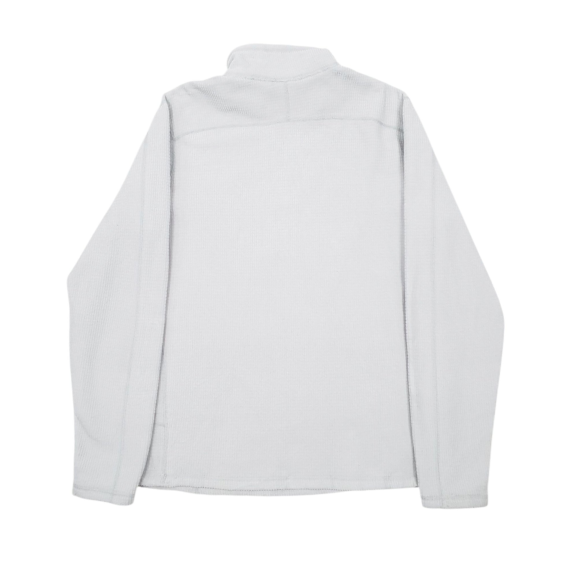 Mens Grey The North Face  Quarter Zip Jumper