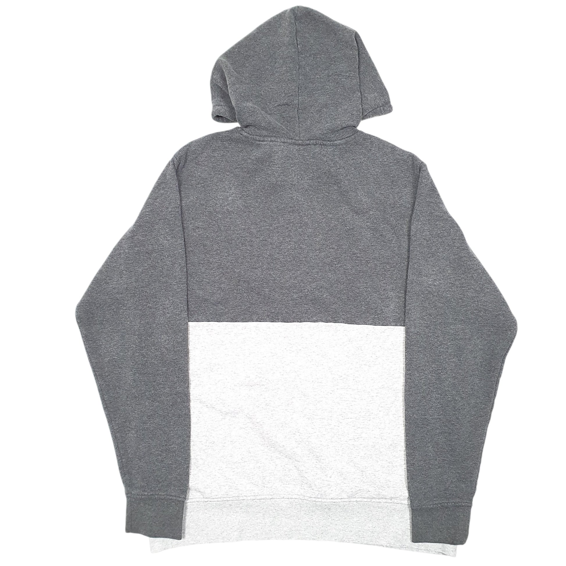 Mens Grey Reebok Spellout Hoodie Jumper