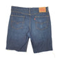 Mens Blue Levis Denim Jeans Jorts 514 Cut Offs Denim Shorts