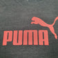 Mens Grey Puma Spellout Short Sleeve T Shirt
