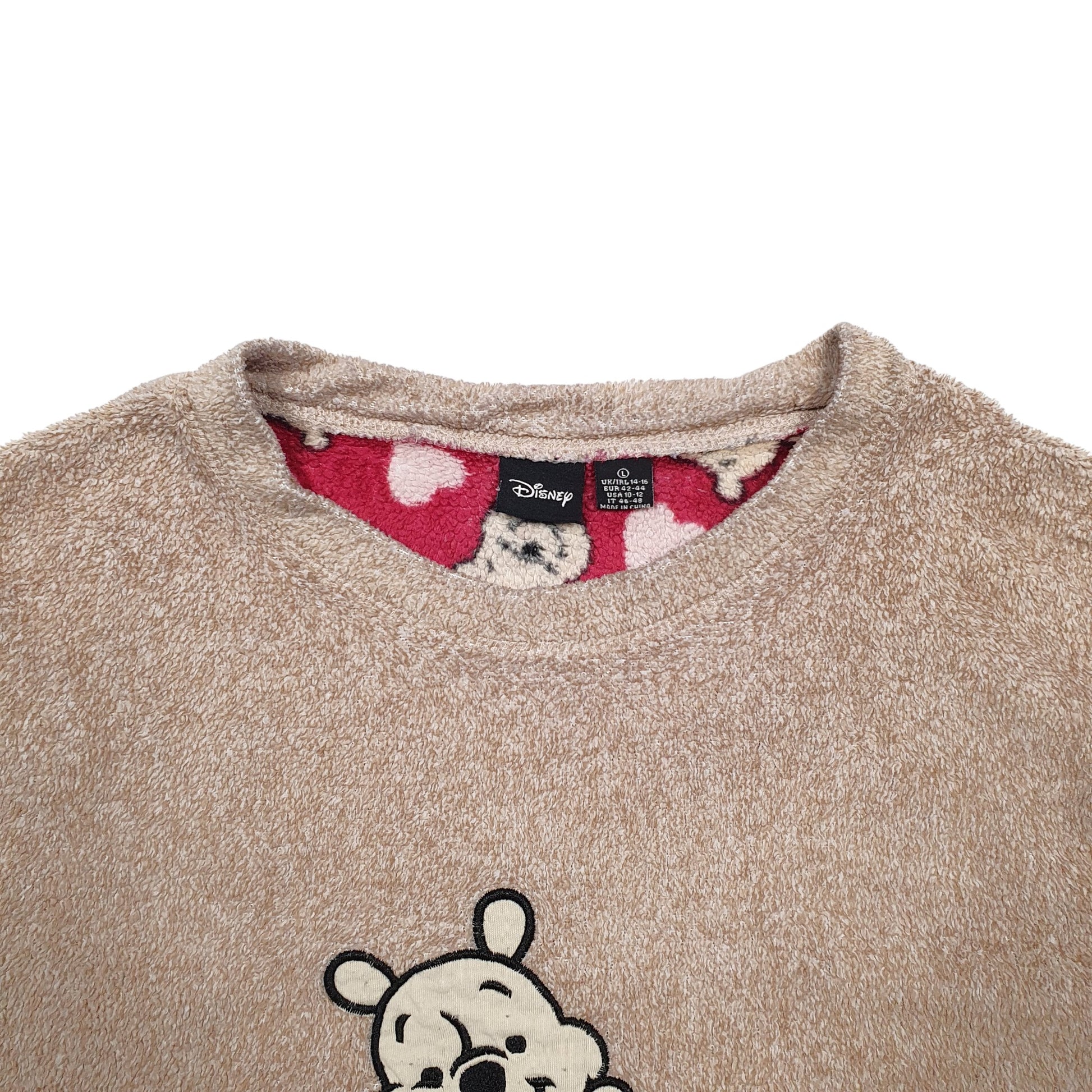 Womens Brown Disney Winnie The Pooh Crewneck Jumper