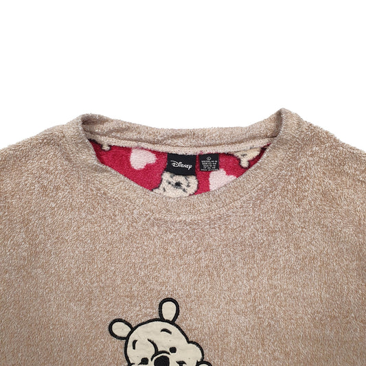 Womens Brown Disney Winnie The Pooh Crewneck Jumper